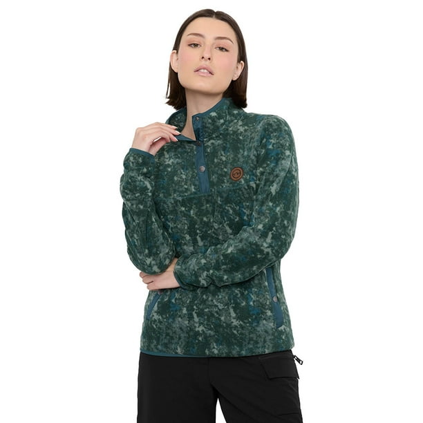 Polar Outdoor Mujer Snaps Verde Corona
