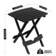 thumbnail image 2 of Mesa Adams Quik-Fold negra de resina para exteriores, plegable, 2 of 5