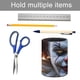 thumbnail image 5 of Payaso Pennywise-theme Cylinder Pen Holder Pencil Organizer with Flannel Lining PVC Leather Material Cardboard Base for study work 10*8CM, 5 of 6