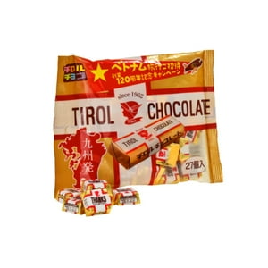 Kenko Foods - Turrón Chocolate Leche Tirol 180 Gr 21 Unid.