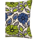 thumbnail image 2 of Pack de 6 Fundas de Cojín con Diseños y Colores 43x43 cm Verde con Azul Flor, 2 of 2