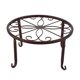 thumbnail image 3 of Soporte para macetas de metal Soporte para macetas de hierro Pote para jarrones Estante Bronce, 3 of 5