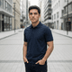 thumbnail image 1 of Polera Polo Outdoor DryFresh Smooth UV Hombre Manga Corta Azul, 1 of 6