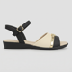 thumbnail image 1 of Sandalia Mujer Negro/Crema Camila 40 Piccadilly, 1 of 5