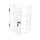 thumbnail image 1 of Organizador De Escritorio Coleccionable Versátil Para Exhibición Con Puerta, Gabinete Para Minoristas, 3 Capas, 1 of 5