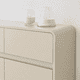thumbnail image 3 of Cómoda "Volcán" 4 Cajones Mueble de Madera - Beige - 120x40x90 cm, 3 of 3