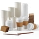 thumbnail image 1 of Vasos De Café Desechables De Papel De 16 Oz [paquete De 100], 1 of 7