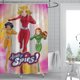thumbnail image 2 of Totally Spies Cortina de Ducha para Baño Decoración del Hogar, Cortinas de Baño Impermeables Duraderas, Cortina de Baño, Decoración de Baño para Adultos Niñas Niños, Regalos para Casa 119cmX180cm, 2 of 5
