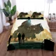 thumbnail image 1 of A380 Airbus Cockpit Duvet Cover Set Double Bed Linen Set Bed Sheets, 1 of 5