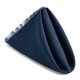 thumbnail image 1 of REGALWOVEN 6 Paquete de Servilletas de Tela, Algodón Reutilizable con Borla Servilletas de Cena para Restaurante, Bodas, Eventos y Fiestas Azul Marino 18x18 pulgadas, 1 of 6