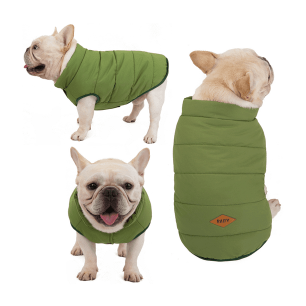 Parka Chaqueta Impermeable Perro Talla M Verde