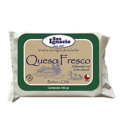 Queso Fresco Trozo 450 G San Ignacio