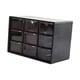 thumbnail image 3 of Mini Organizador De Cajones Transparentes, Gran Capacidad, Caja Organizadora De Cuentas, Color Negro, 3 of 5