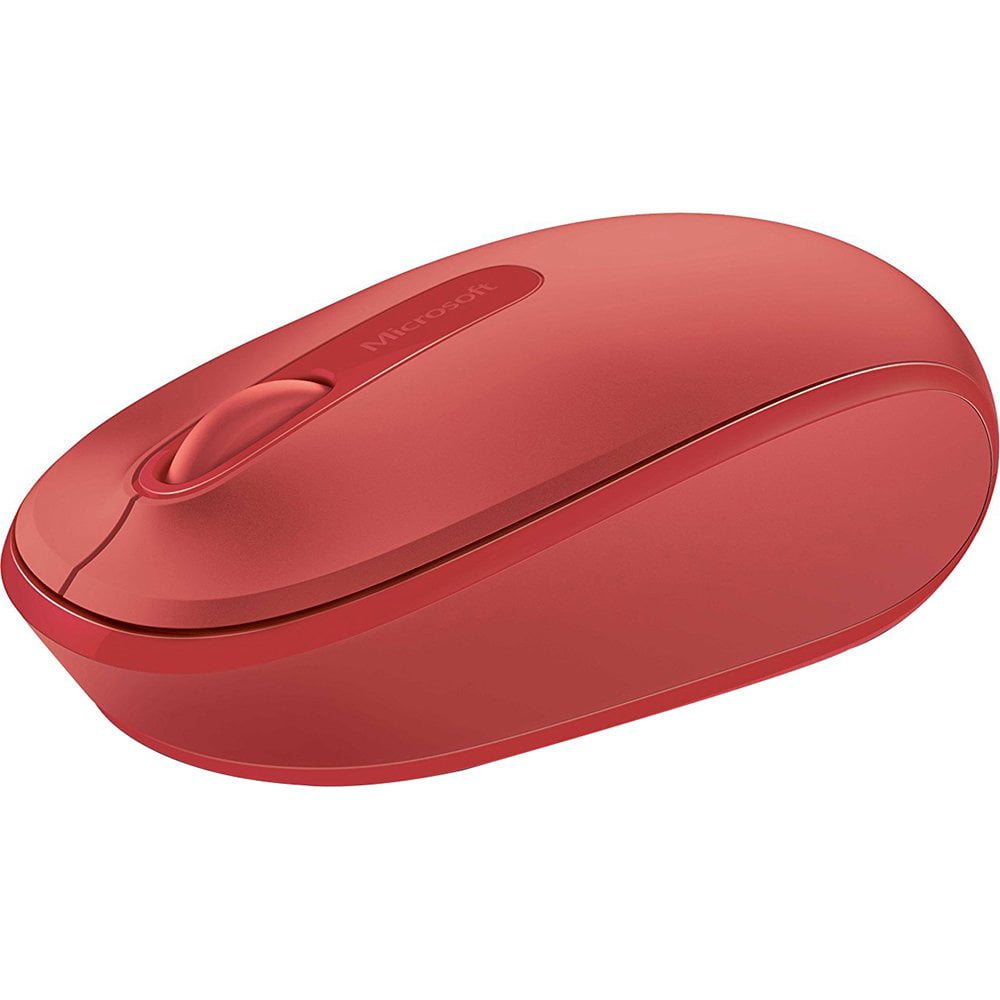 Ratón Móvil Inalámbrico Microsoft 1850 Flame Red