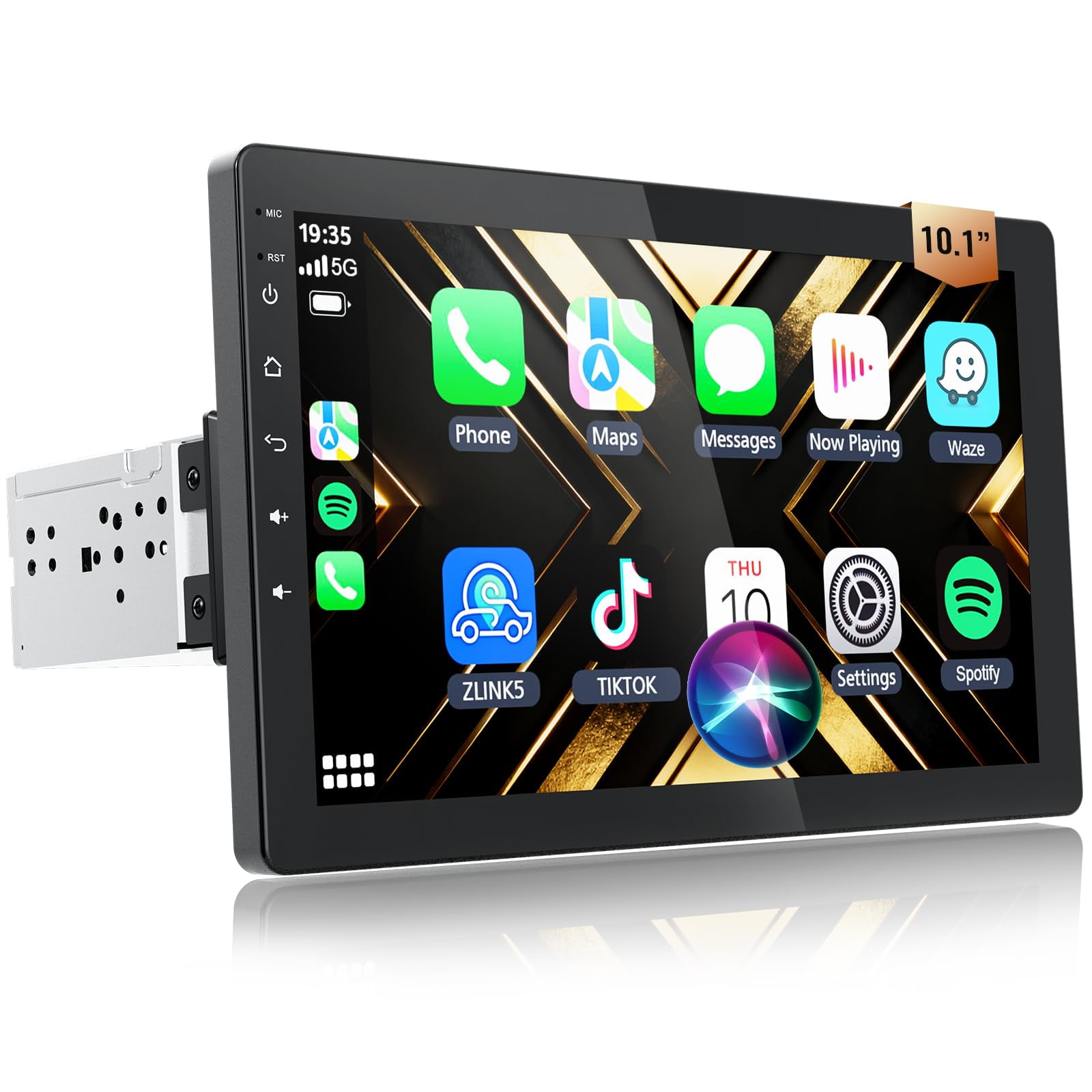 Estéreo Para Auto Haudio 10.1" Android 13 Con Carplay Inalámbrico 2g+32g