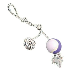 Genérico - Set 3 Juguetes De Cuerda Pelota Entrena Mascota Perros Lau