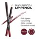 thumbnail image 4 of Lápiz de labios KISS NEW YORK Professional Slim Soft Plum, 4 of 6