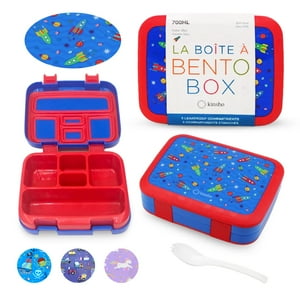 Lonchera Kinsho Bento 5 Secciones Azul