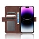 thumbnail image 3 of Funda Tipo Billetera FOXDOCK para iPhone 14 Pro – Tapa Flip con Tarjetero, 3 of 5