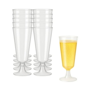 Disparo - Set 10 Copas Champagne Desechable Acrilico Champán Plastico