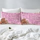 thumbnail image 4 of 3PCS Pink Bedding White Duvet Cover Full Kids Bedding Gold Glitter Crown Castle Fairy Tale Princess Comforter Bedspread Quilt Cover, 4 of 5