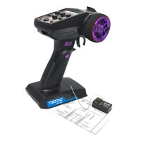 Magideal - Transmisor De Controlador De Radio Control Remoto Actualización Rc Sistema De Radio Transmisor Y Receptor Para Rc Car Boats Rc Crawler Accesorio De Br Ys4 Con Rx G4