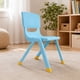 thumbnail image 2 of Kidscool Silla Infantil Apilable Ergonómica de Plástico Reforzado Azul 34x38x52 cm, 2 of 4