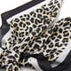 thumbnail image 5 of Pañuelo Tipo Seda 70x70 Cm Animal Print Leopardo Elegante blanco Talla Única, 5 of 5