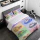 thumbnail image 1 of 3pcs Digital Monster Multi Style Cute Mechanical Character Illustration Set Bedding Set Duvet Cover and Pillowcase, 1 of 5
