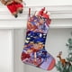 thumbnail image 2 of Pelea de Jefes Sundrop y Moondrop Tema: Calcetines de Navidad, fino lino blanco para colgar en escaleras y chimenea, decoración navideña para el hogar, regalo de Navidad. 45cm × 32cm, 2 of 5
