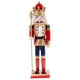 thumbnail image 2 of Figuras De Soldado De Cascanueces De Madera De 30cm Modelo Títere Muñeca Juguete Decoración Del Hogar Rojo, 2 of 2