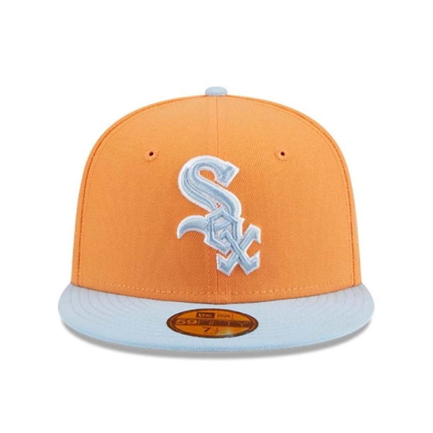 Jockey Gorra New Era 59fifty MLB Chicago White Sox Color Pack Naranjo Cap
