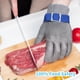 thumbnail image 4 of Guante resistente a cortes ARCLIBER de malla de acero inoxidable de nivel 9, 4 of 6