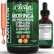 thumbnail image 1 of Suplemento líquido Moringa Clean Nutra 60 mL con Ashwagandha y Spirulina, 1 of 3