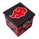 thumbnail image 3 of Cubo de almacenamiento Ukonic Naruto Shippuden Akatsuki de 33 cm de tela, 3 of 8