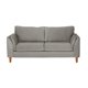 thumbnail image 1 of Sofa Velvet Milan 2 Cuerpos Gris, 1 of 4