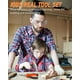thumbnail image 2 of Juego de herramientas INCLY Kids Real de 24 piezas con bolsa de herramientas y destornillador, 2 of 3