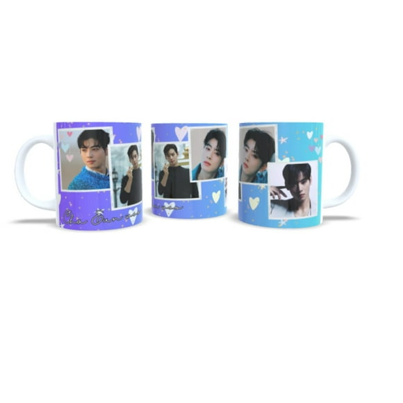 Tazon Taza Colección Cha eun woo celeste
