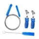 thumbnail image 2 of 2 Partes CPAP Cepillo de Limpieza de Tuberías para CPAP -Arglo de Alto Rendimiento con Una Manguera de 2 Piezas de Combinación de Correa de Almeja Pre, 2 of 5