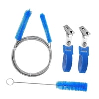 Ioensy - Cepillo De Limpieza De Tubo Cpap De 2 Piezas De Alto Rendimiento Con 2 Correa De Clip De Fijación De Mangueras