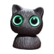 thumbnail image 2 of Estatua De Gato En Miniatura, Figura Artística, Mascota De Té Para Estantería De Sala De Estar, Salón De Té, Ojos Verdes, 2 of 5