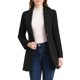 thumbnail image 5 of INSPIRE CHIC Abrigo de Invierno con Solapa y Botones para Mujer, Elegante para el Trabajo, Talla XL, Negro, 5 of 7