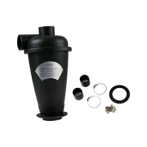 Bothyi - Colector De Polvo Ciclónico, Herramienta De Eliminación De Polvo Para Arena, Residuos De Construcción, Yeso, Negro