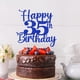 thumbnail image 4 of Decoración para tartas Kaoenla Glitter Happy 35th Birthday, azul, 4 of 9