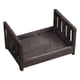 thumbnail image 4 of Accesorios De Fotografía De Cama De Madera Mini Para Fotos De Fondo Niñas Recién Nacidos Marrón, 4 of 4