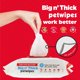 thumbnail image 4 of Toallitas para mascotas Petkin para perros y gatos, 200 toallitas grandes, 4 of 7