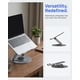 thumbnail image 4 of Soporte para laptop ZSAUTHREE giratorio 360°, ajustable y plegable, 4 of 8