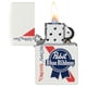 thumbnail image 3 of Encendedor Pabst Blue Ribbon Blanco Mate De Bolsillo, 3 of 6