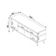thumbnail image 3 of Rack Obi Color Negro / Madera, 3 of 3