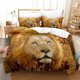 thumbnail image 1 of Sunset Lion Series Quilt Duvet Cover Set Bed Linen Bedclothes Bedding Kids3-Piece Bedding Set, 1 of 5
